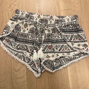 Vintage Havana girls patterned shorts size 14